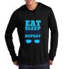 Tri Blend Wicking Long Sleeve Hoodie Thumbnail