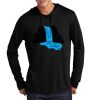 Tri Blend Wicking Long Sleeve Hoodie Thumbnail