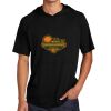 Tri Blend Wicking Short Sleeve Hoodie Thumbnail