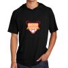 Tri Blend Wicking Short Sleeve Hoodie Thumbnail