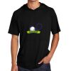 Tri Blend Wicking Short Sleeve Hoodie Thumbnail