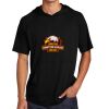 Tri Blend Wicking Short Sleeve Hoodie Thumbnail