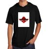 Tri Blend Wicking Short Sleeve Hoodie Thumbnail