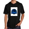 Tri Blend Wicking Short Sleeve Hoodie Thumbnail