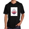 Tri Blend Wicking Short Sleeve Hoodie Thumbnail