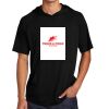 Tri Blend Wicking Short Sleeve Hoodie Thumbnail