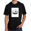 Tri Blend Wicking Short Sleeve Hoodie Thumbnail