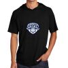 Tri Blend Wicking Short Sleeve Hoodie Thumbnail