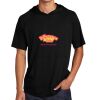Tri Blend Wicking Short Sleeve Hoodie Thumbnail