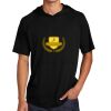 Tri Blend Wicking Short Sleeve Hoodie Thumbnail