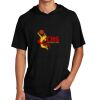 Tri Blend Wicking Short Sleeve Hoodie Thumbnail
