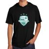 Tri Blend Wicking Short Sleeve Hoodie Thumbnail