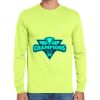 Cotton/Poly Long Sleeve Wicking T Shirt Thumbnail