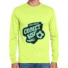 Cotton/Poly Long Sleeve Wicking T Shirt Thumbnail
