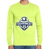Cotton/Poly Long Sleeve Wicking T Shirt Thumbnail