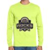 Cotton/Poly Long Sleeve Wicking T Shirt Thumbnail