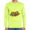 Cotton/Poly Long Sleeve Wicking T Shirt Thumbnail