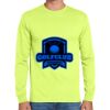Cotton/Poly Long Sleeve Wicking T Shirt Thumbnail