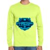 Cotton/Poly Long Sleeve Wicking T Shirt Thumbnail