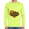 Cotton/Poly Long Sleeve Wicking T Shirt Thumbnail