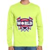 Cotton/Poly Long Sleeve Wicking T Shirt Thumbnail