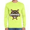 Cotton/Poly Long Sleeve Wicking T Shirt Thumbnail