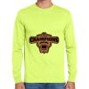 Cotton/Poly Long Sleeve Wicking T Shirt Thumbnail