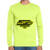 Cotton/Poly Long Sleeve Wicking T Shirt Thumbnail