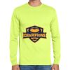 Cotton/Poly Long Sleeve Wicking T Shirt Thumbnail