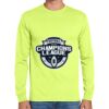 Cotton/Poly Long Sleeve Wicking T Shirt Thumbnail