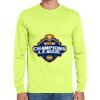 Cotton/Poly Long Sleeve Wicking T Shirt Thumbnail