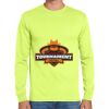 Cotton/Poly Long Sleeve Wicking T Shirt Thumbnail