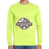 Cotton/Poly Long Sleeve Wicking T Shirt Thumbnail