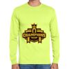 Cotton/Poly Long Sleeve Wicking T Shirt Thumbnail