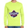 Cotton/Poly Long Sleeve Wicking T Shirt Thumbnail