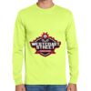 Cotton/Poly Long Sleeve Wicking T Shirt Thumbnail