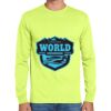 Cotton/Poly Long Sleeve Wicking T Shirt Thumbnail