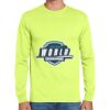 Cotton/Poly Long Sleeve Wicking T Shirt Thumbnail