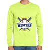 Cotton/Poly Long Sleeve Wicking T Shirt Thumbnail