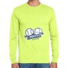 Cotton/Poly Long Sleeve Wicking T Shirt Thumbnail