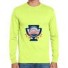 Cotton/Poly Long Sleeve Wicking T Shirt Thumbnail