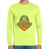 Cotton/Poly Long Sleeve Wicking T Shirt Thumbnail