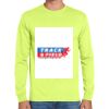 Cotton/Poly Long Sleeve Wicking T Shirt Thumbnail