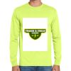 Cotton/Poly Long Sleeve Wicking T Shirt Thumbnail