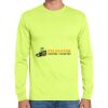 Cotton/Poly Long Sleeve Wicking T Shirt Thumbnail