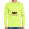 Cotton/Poly Long Sleeve Wicking T Shirt Thumbnail
