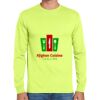 Cotton/Poly Long Sleeve Wicking T Shirt Thumbnail