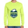 Cotton/Poly Long Sleeve Wicking T Shirt Thumbnail