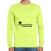 Cotton/Poly Long Sleeve Wicking T Shirt Thumbnail