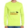 Cotton/Poly Long Sleeve Wicking T Shirt Thumbnail